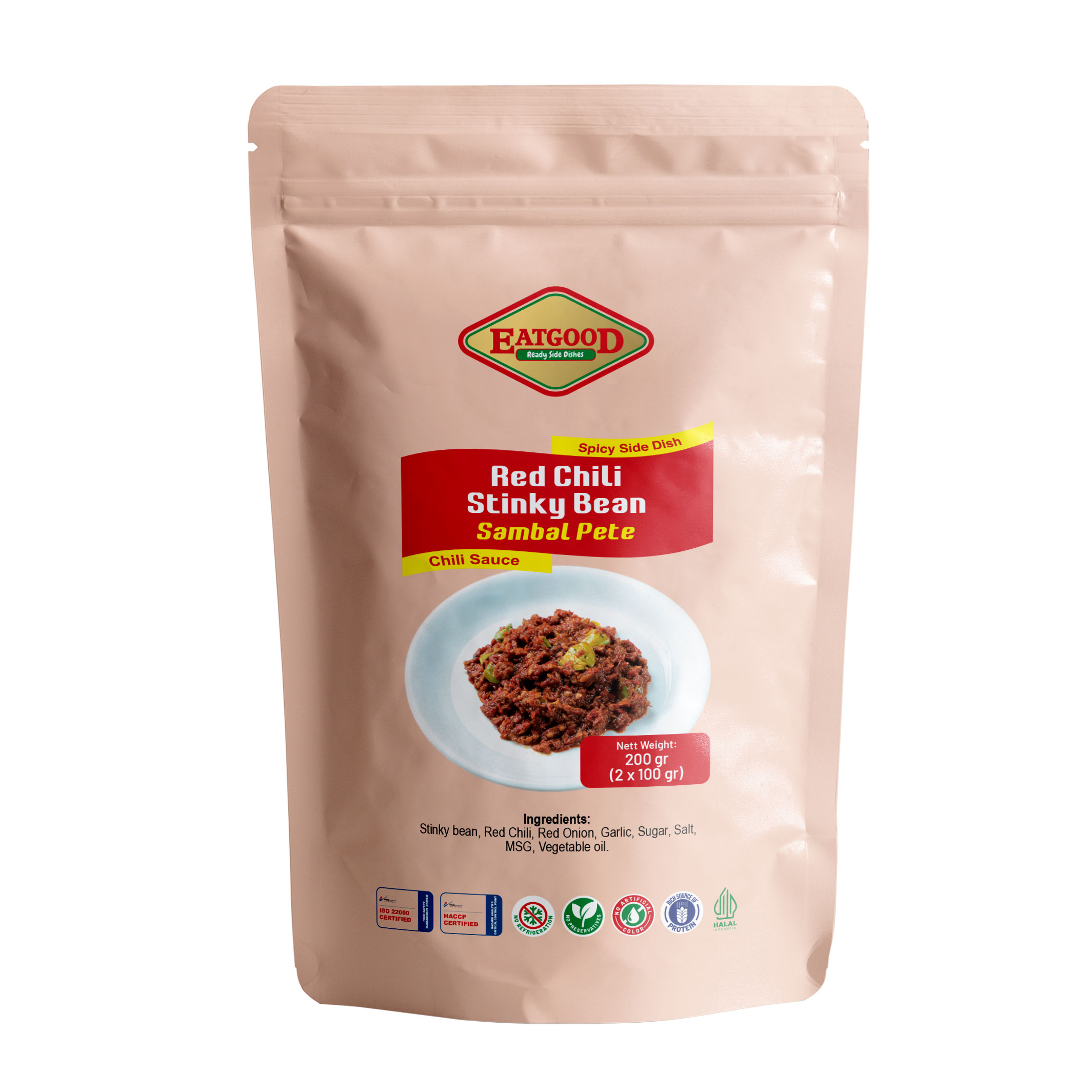 Red Chili Stinky Beans 200 gr